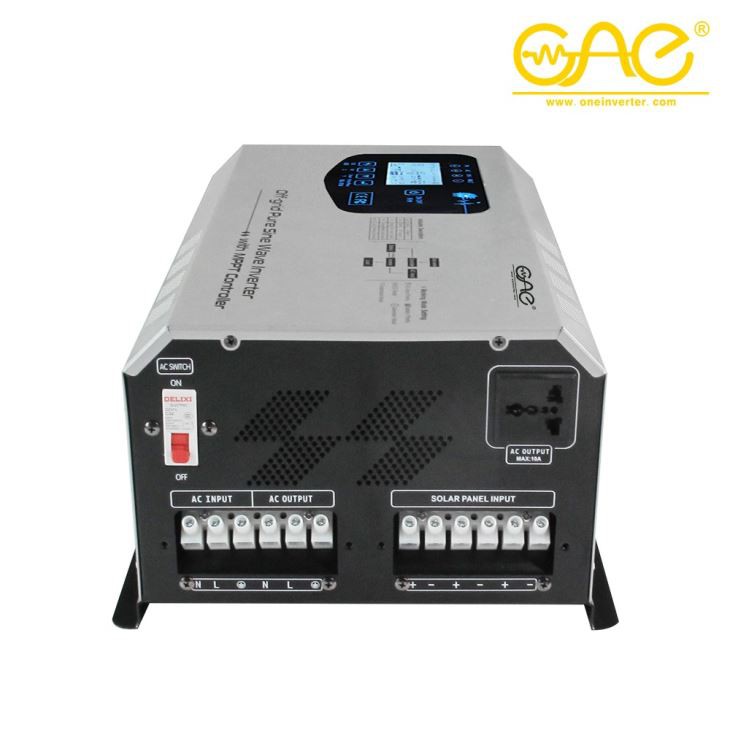 Low Frequency Off Grid Solar Inverter 1kVA~7kVA 12V 24V 48V With 50A PWM Controller